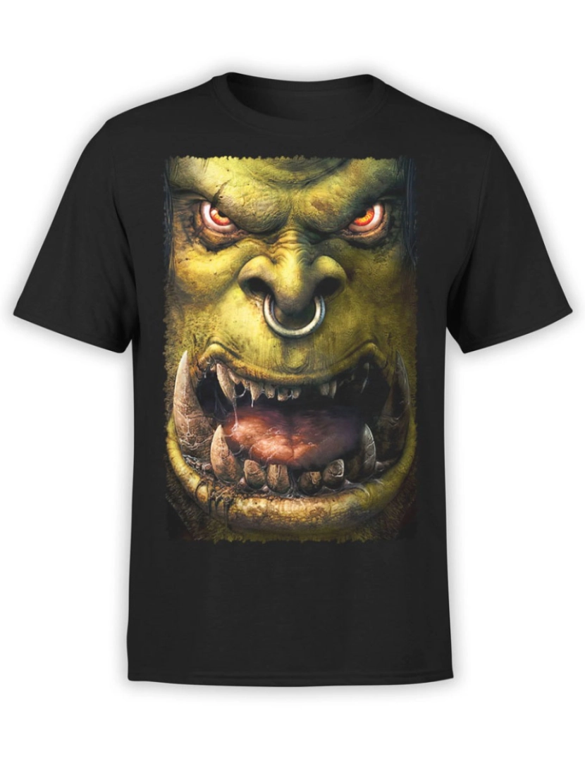 Rockinstone - Camiseta World of Warcraft Orc-S