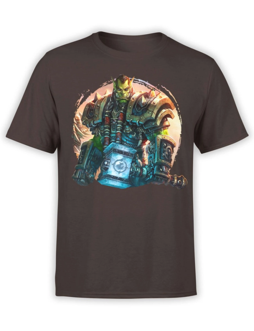 Rockinstone - Camiseta Lore of Thrall do World of Warcraft-S