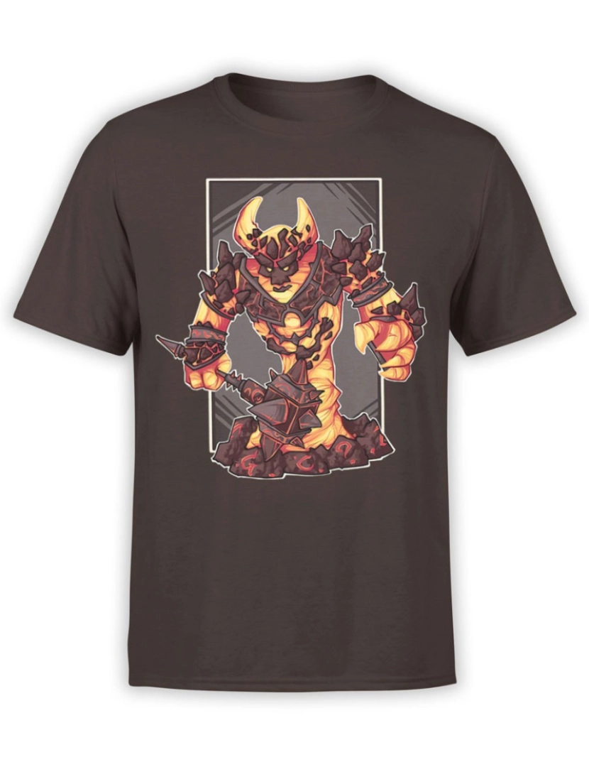 Rockinstone - Camiseta World of Warcraft Ragnaros-S