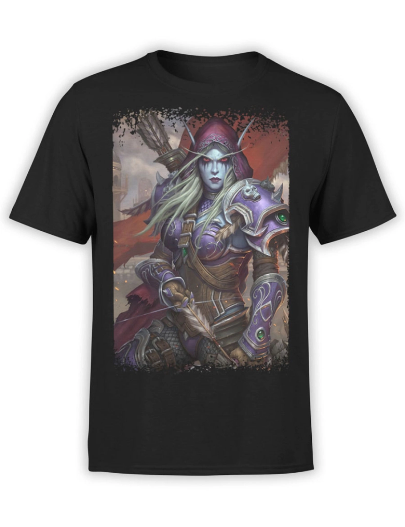 Rockinstone - Camiseta World of Warcraft Windrunner-S