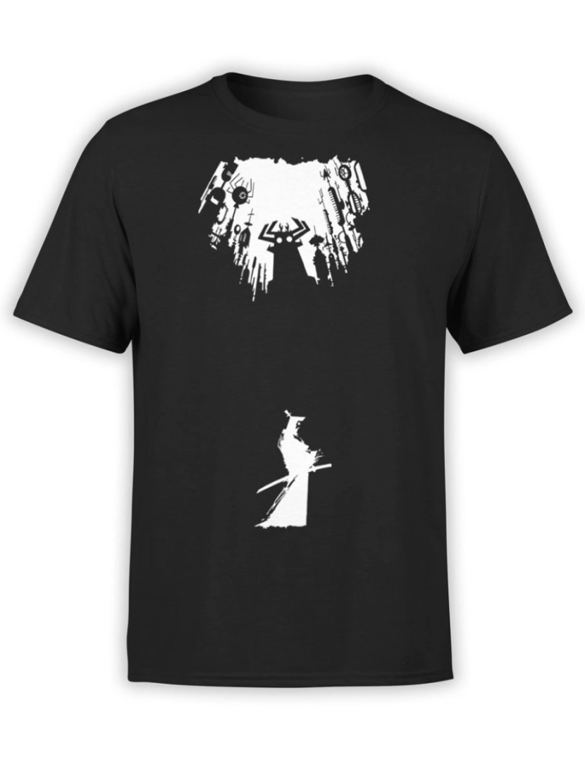 Rockinstone - Camiseta Samurai Jack Noite-S