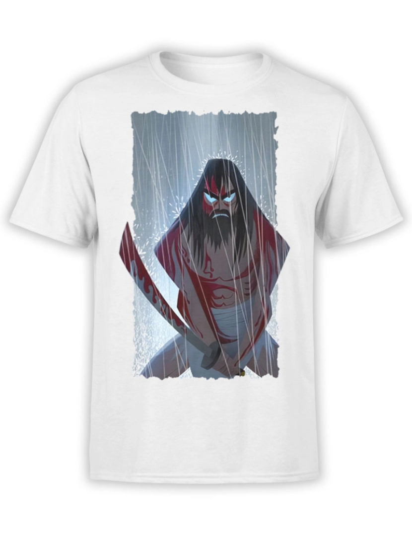 imagem de Camiseta Samurai Jack Chuva-S1