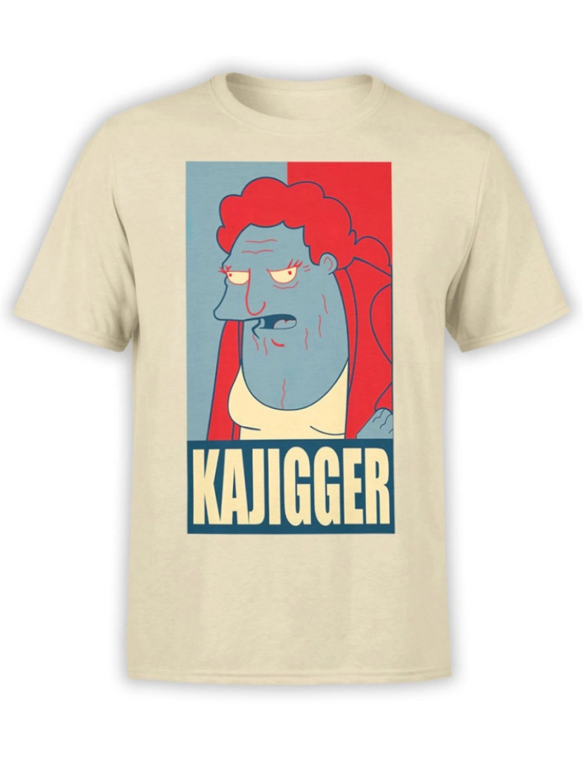 Rockinstone - Camiseta Futurama Kajigger-S