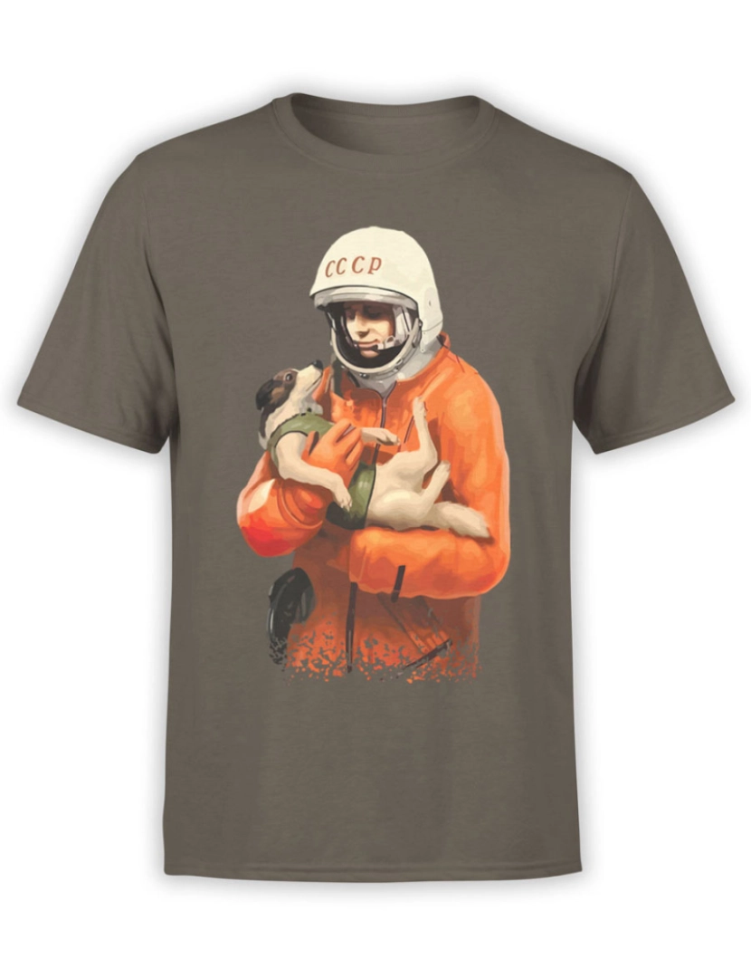 imagem de Camiseta Astronautas Russos Camiseta NASA-S1