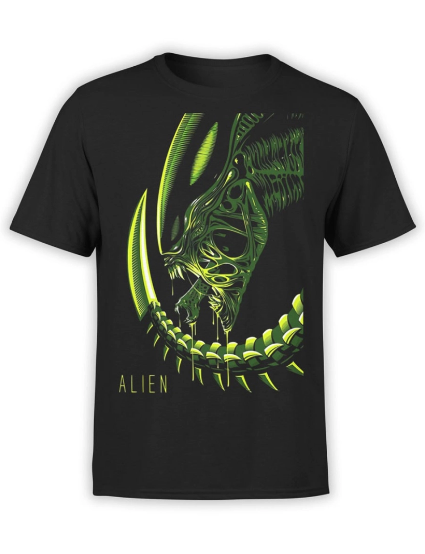 Rockinstone - Camiseta Alienígena-S