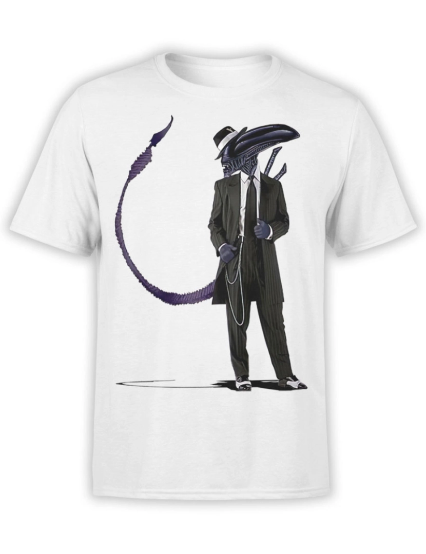 imagem de Camiseta Sr. Xenomorfo Camiseta Alienígena-S1