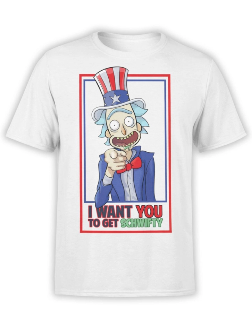 imagem de Camiseta Eu Quero Você Rick e Morty-S1