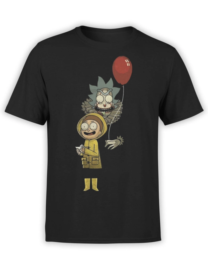 Rockinstone - Camiseta Jogo Rick e Morty-S