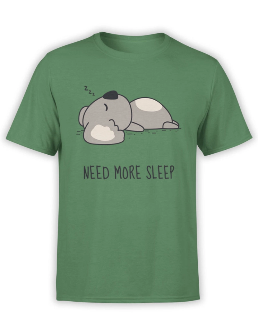 Rockinstone - Camiseta Koala Need For Sleep-S