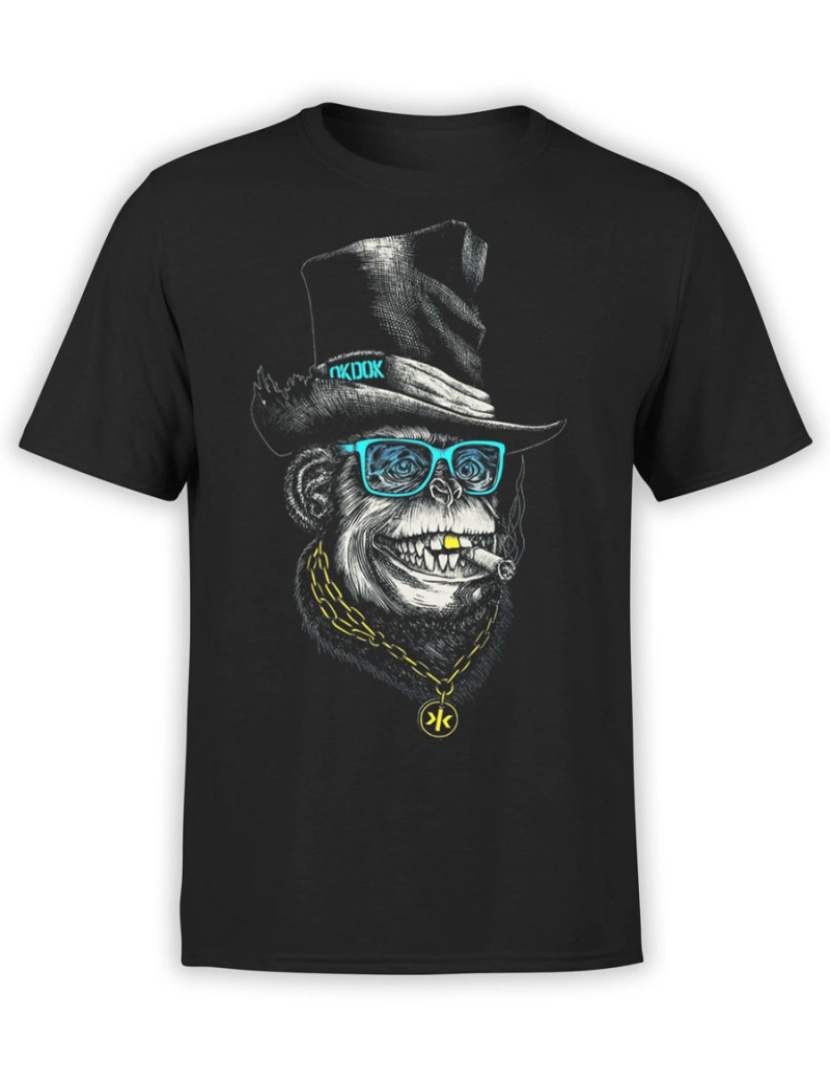 Rockinstone - Camiseta Sr. Macaco-S