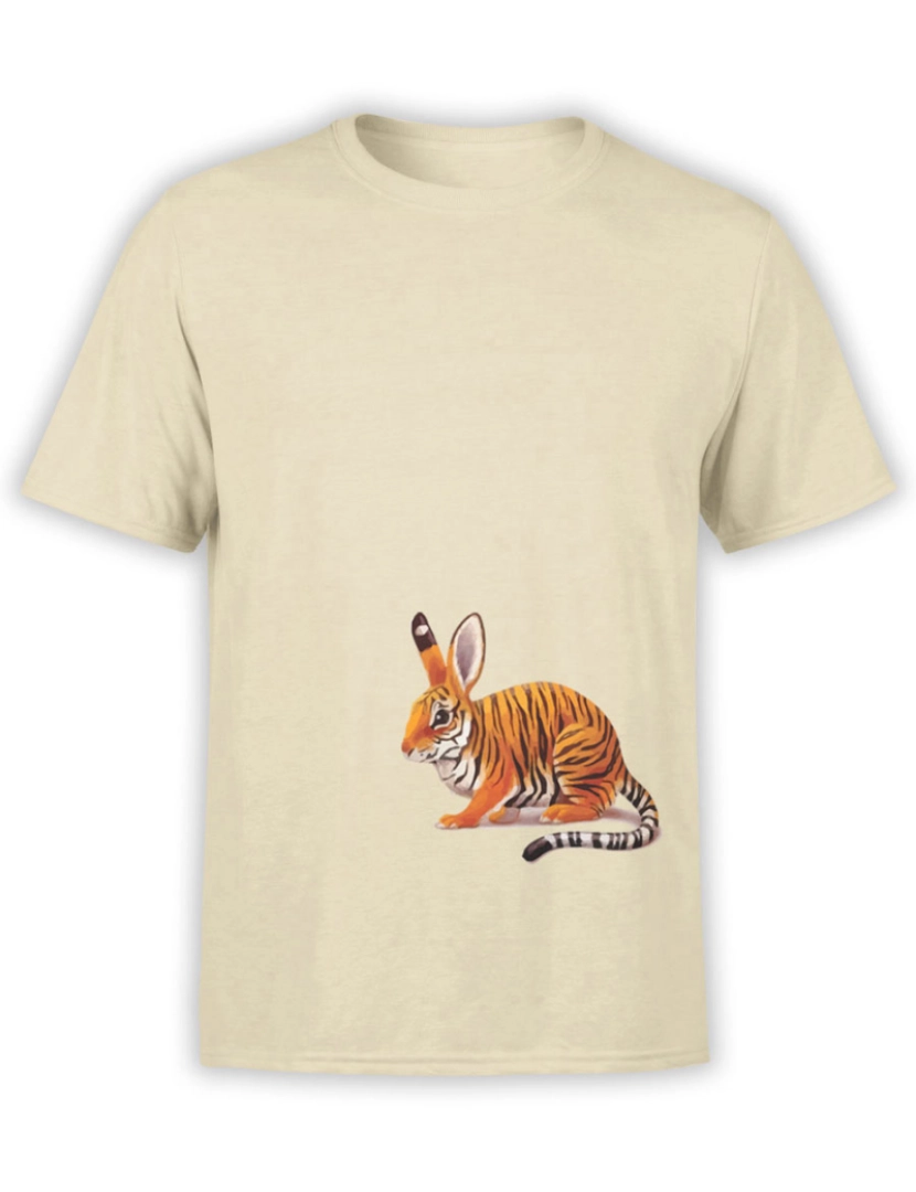 Rockinstone - Camiseta Coelho Tigre-S