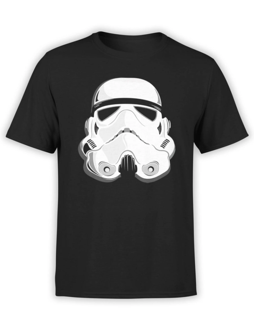 Rockinstone - Camiseta Capacete Stormtrooper-S