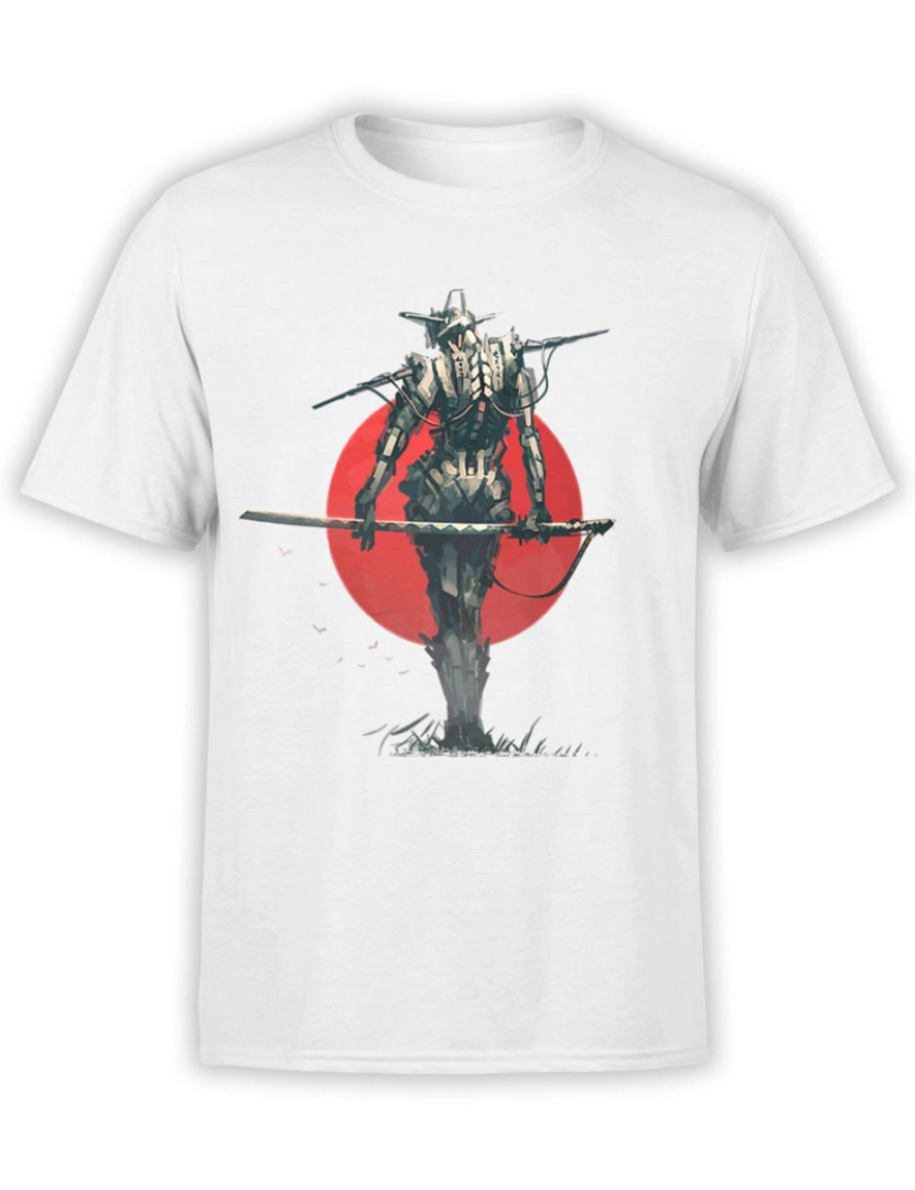 Rockinstone - Camiseta Samurai Robô-S