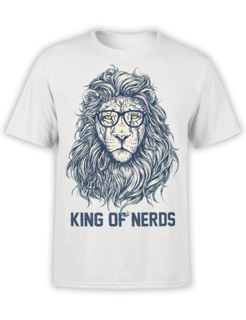 Rockinstone - Camiseta Rei dos Nerds-S