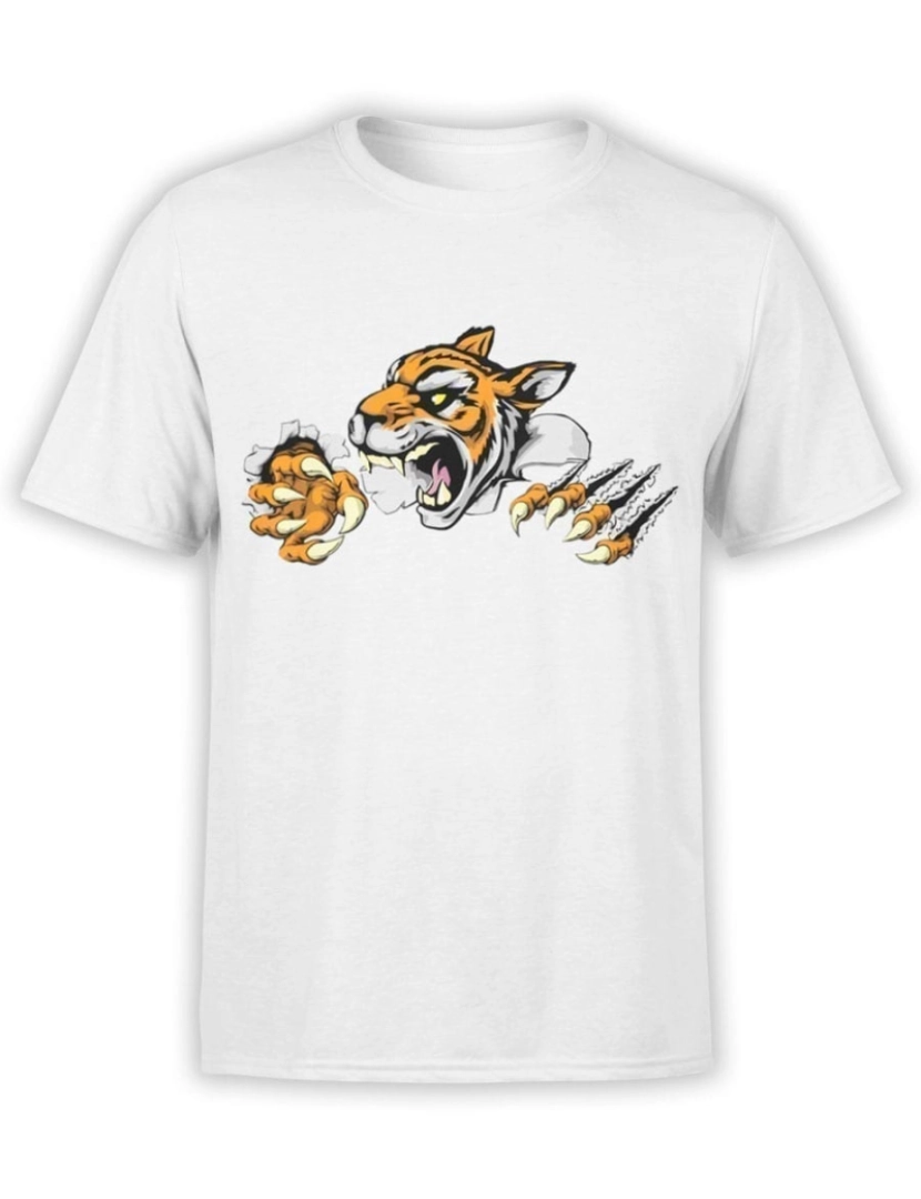 Rockinstone - Camiseta Tigre Irritado-S