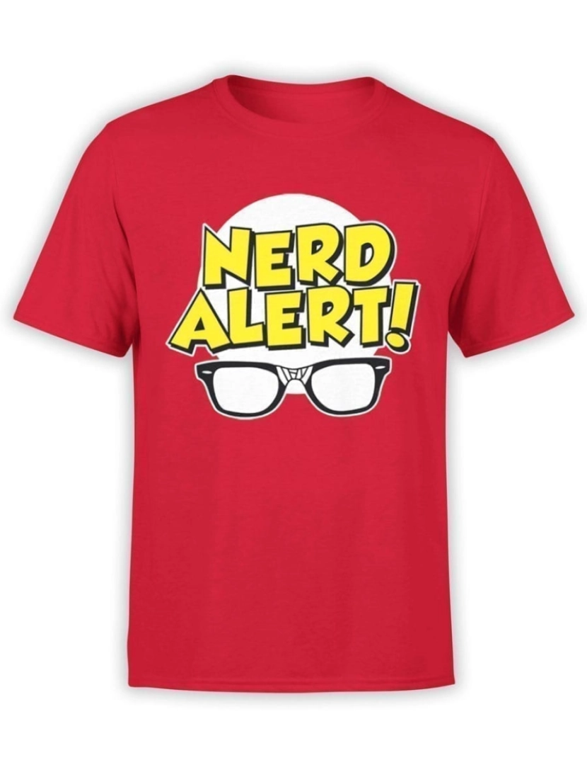 Rockinstone - Camiseta Alerta Nerd-S