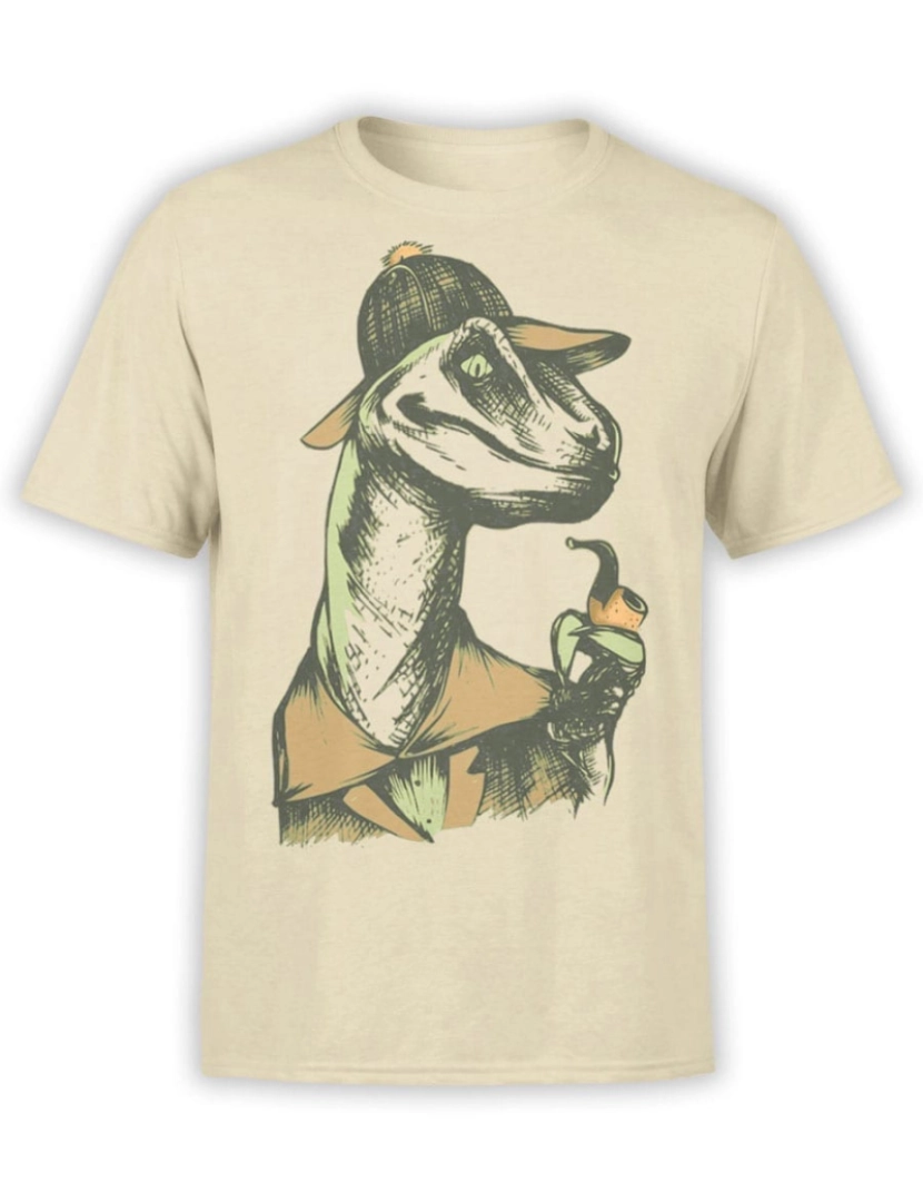 Rockinstone - Camiseta Detetive Dino-S