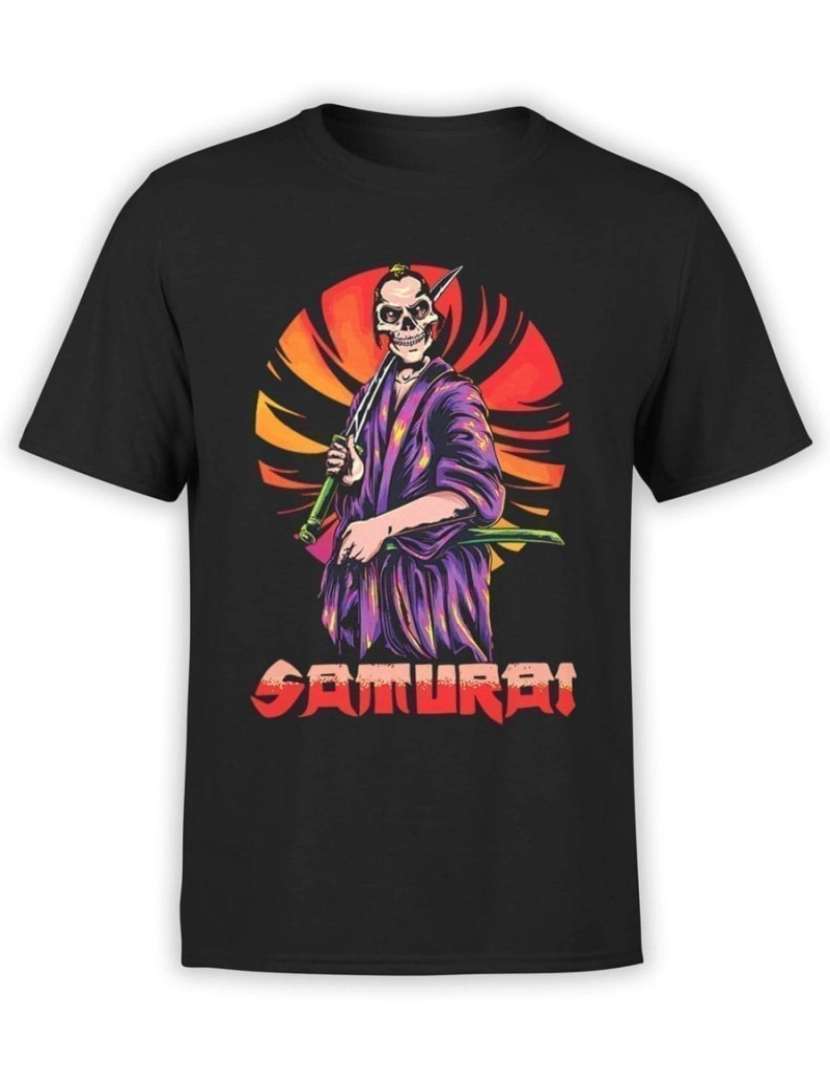 Rockinstone - Camiseta Samurai Morto-S