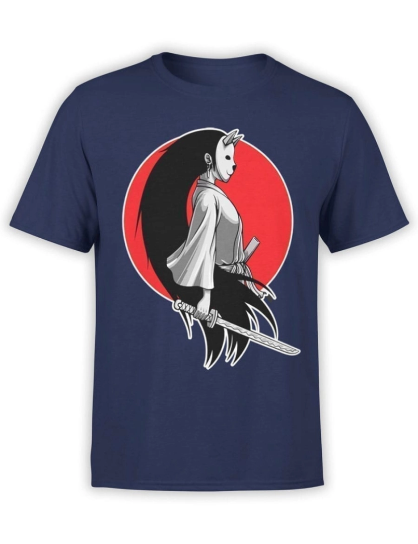 Rockinstone - Camiseta Samurai Menina-S