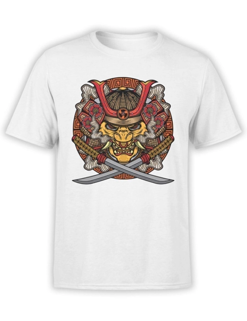 Rockinstone - Camiseta Máscara Samurai-S