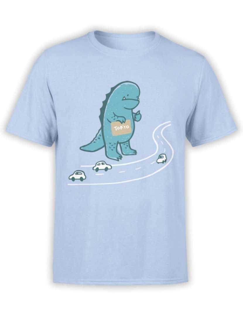 imagem de Camiseta Godzilla Mochileiro-S1