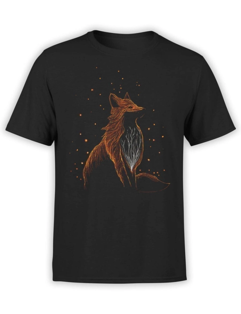 Rockinstone - Camiseta Cosmo Fox-S