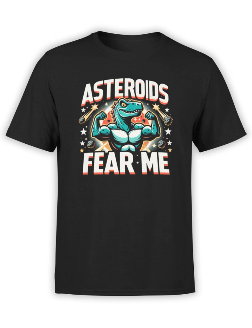 Rockinstone - Camiseta Os asteroides temem-me-S