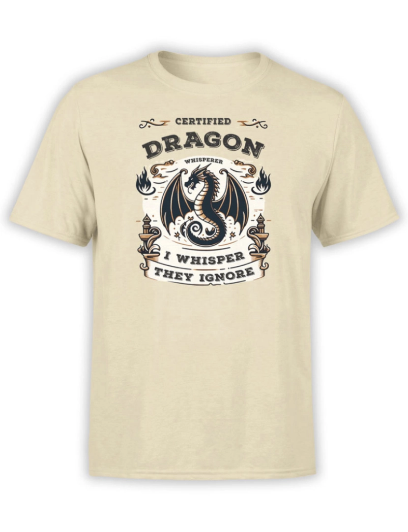 Rockinstone - Camiseta Dragon Whisperer-S