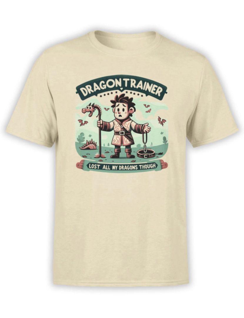 Rockinstone - Camiseta Treinador de Dragões-S