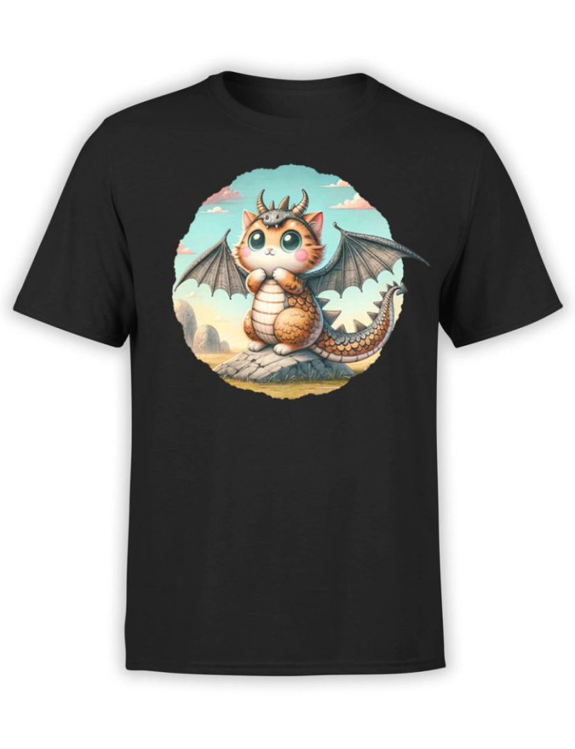 imagem de Camiseta Fusão DragonCat-S1