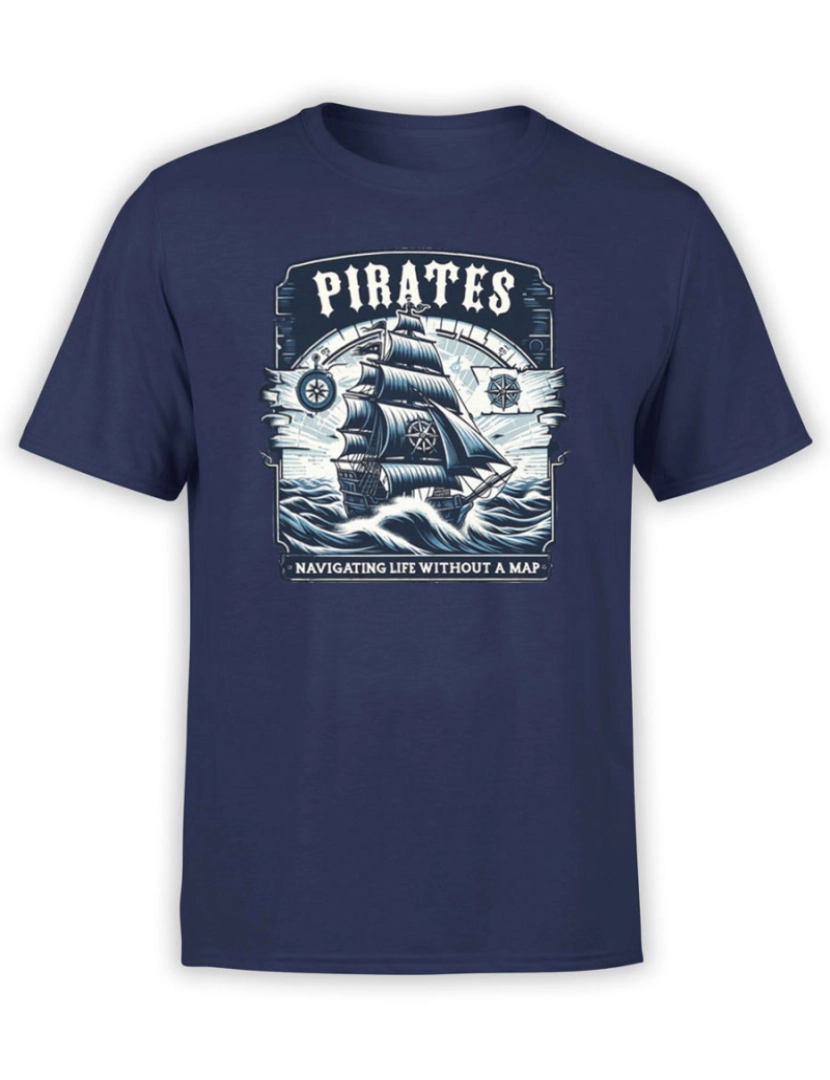 Rockinstone - Camiseta Chartless Mariner-S