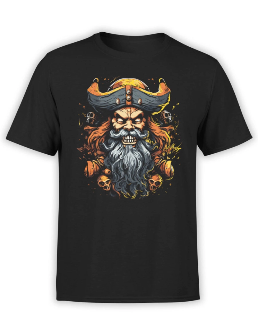 Rockinstone - Camiseta Capitão Fantasmagórico-S