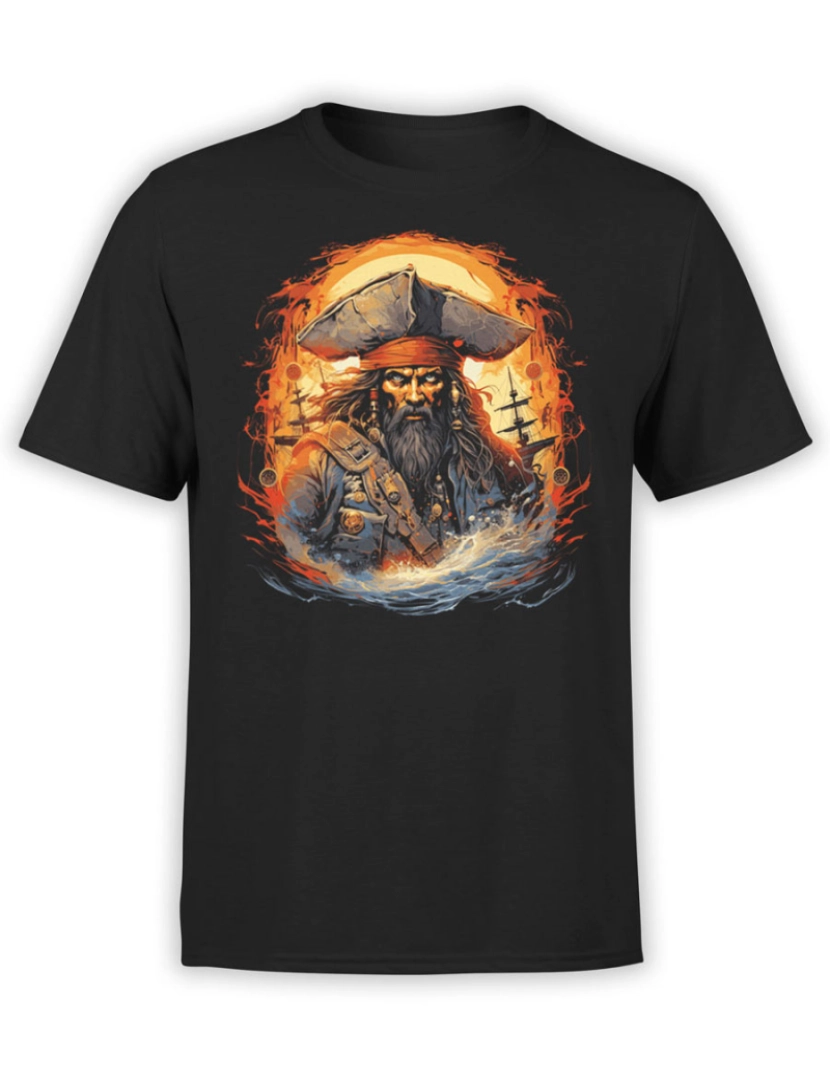 Rockinstone - Camiseta Sundown Buccaneer-S