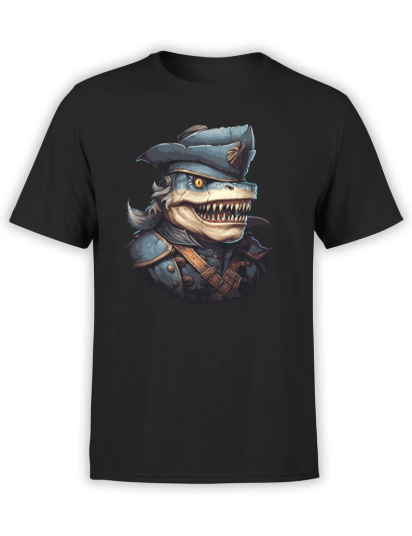 Rockinstone - Camiseta Shark Buccaneer-S