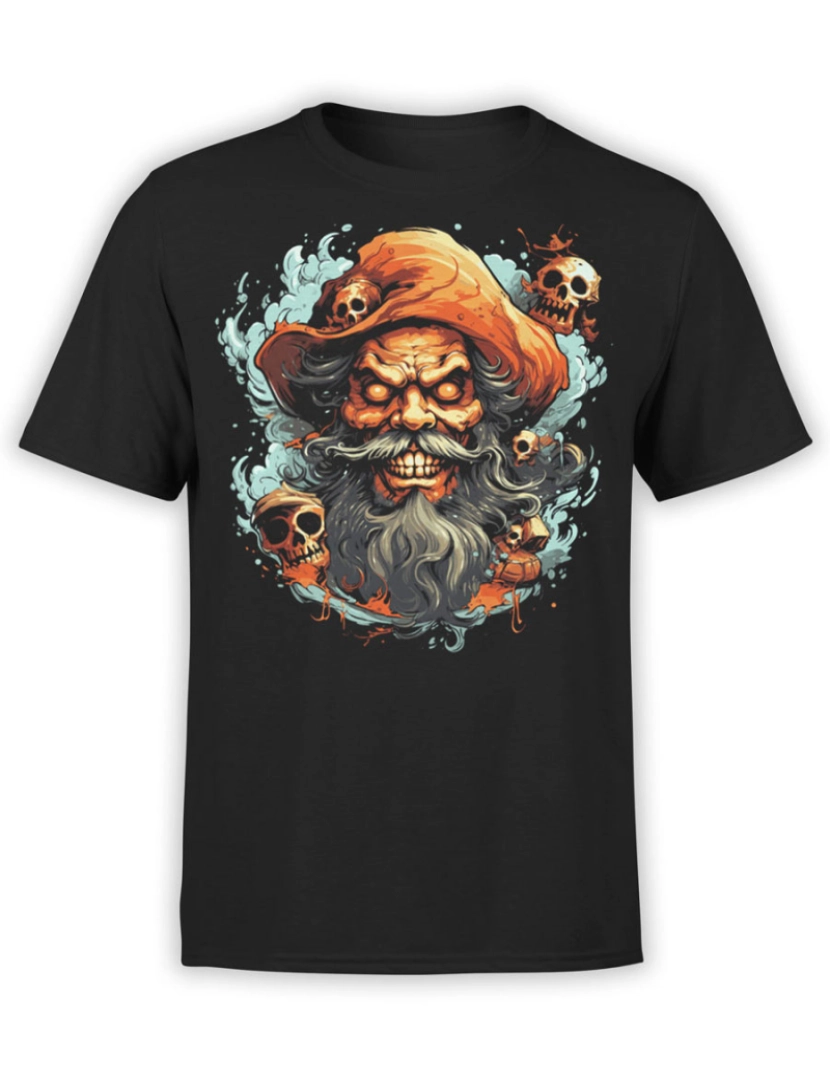 Rockinstone - Camiseta Capitão Amaldiçoado-S