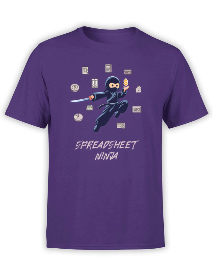 imagem de Camiseta Ninja Planilha-S1