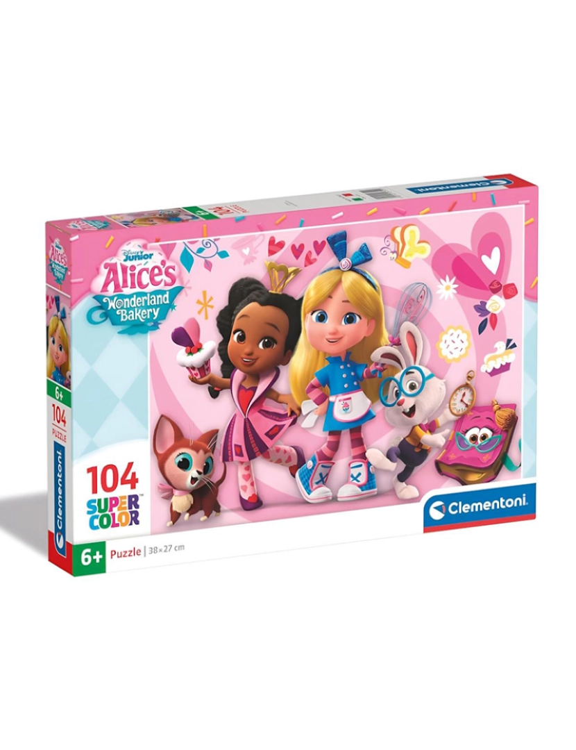 Clementoni - 104 ALICE BAKERY DISNEY 25751