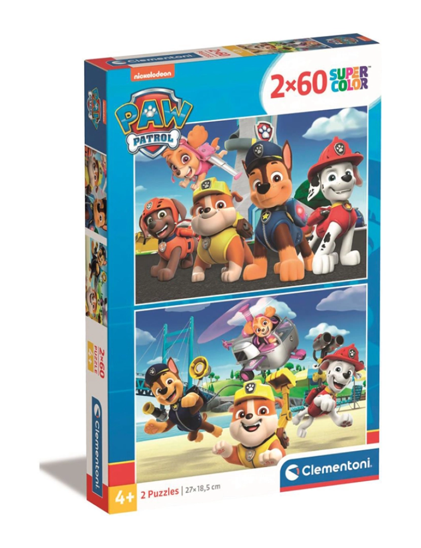 Clementoni - 2X60 PAW PATROL 21623