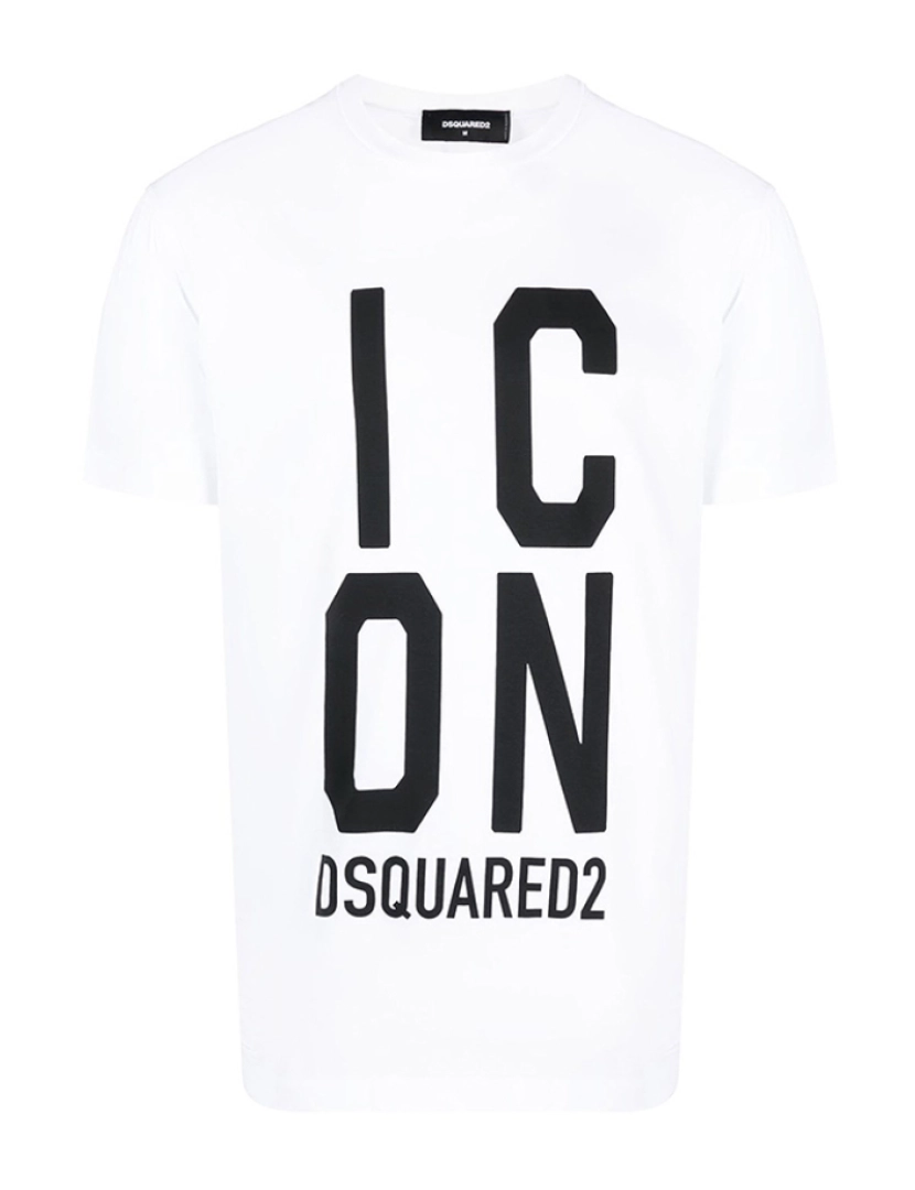 Dsquared2 - T-Shirt de Homem Preto e Branco