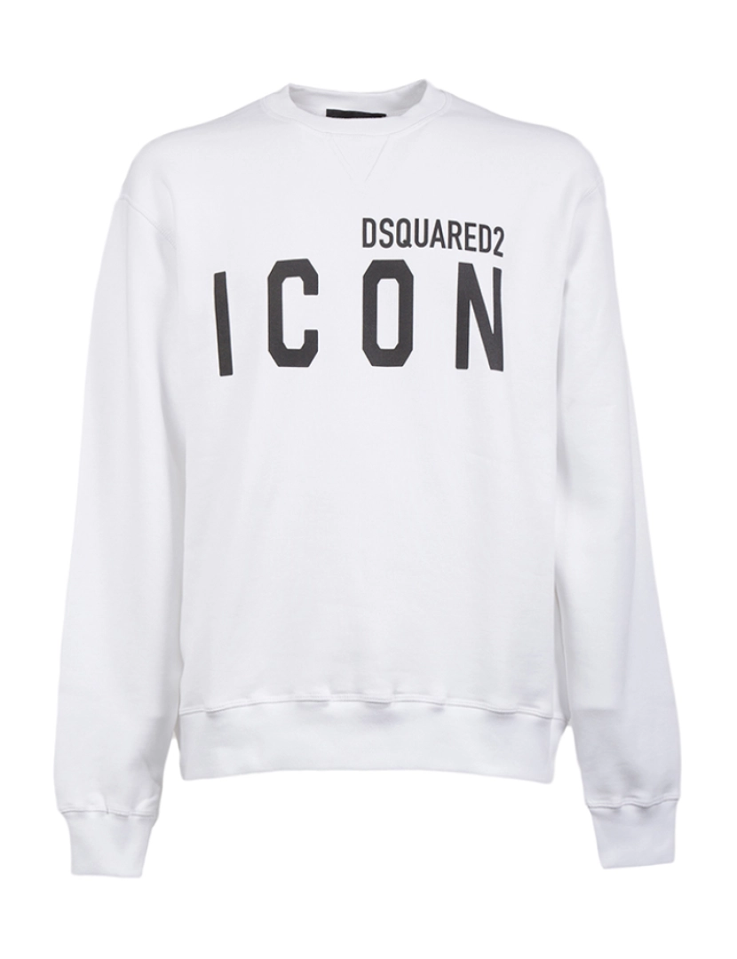 Dsquared2 - Sweatshirt de Homem Branco e Preto