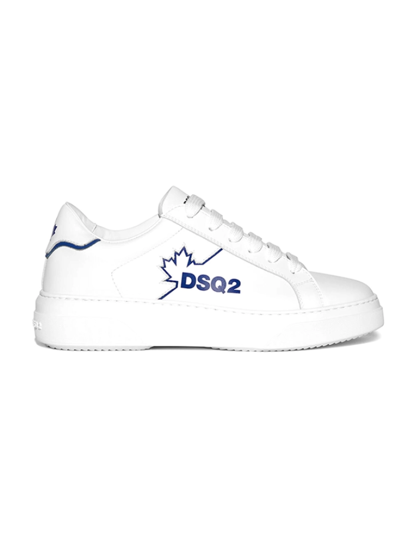 Dsquared2 - Ténis de Homem Branco e Azul