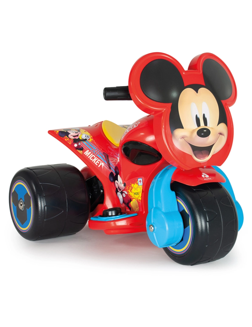 Disney - TRIMOTO SAMURAI MICKEY MOUSE 6V ROJA