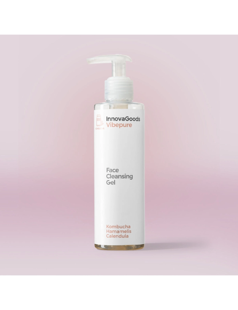 imagem de Gel de Limpeza Facial Kombucha Vibepure InnovaGoods 200 ml2