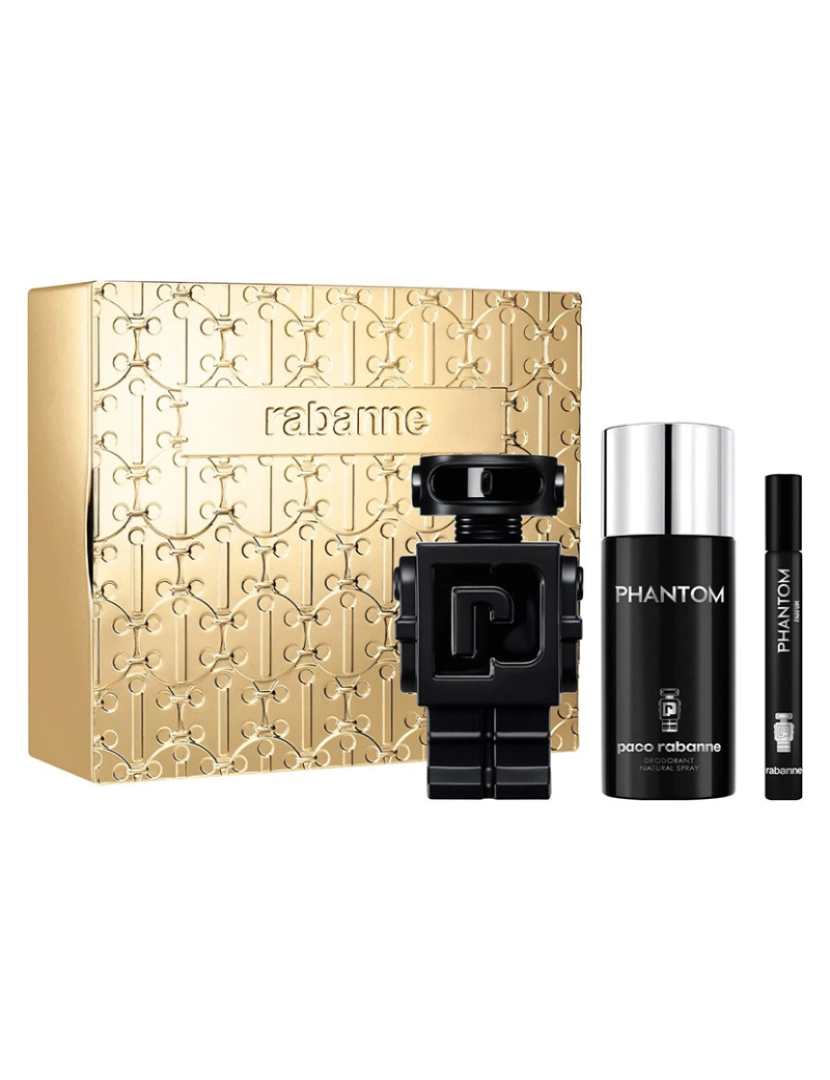 Paco Rabanne - PR PHANTOM SET (PARFUM 100 vp + DEO SPRAY 150 ml + PARFUM 10 vp)