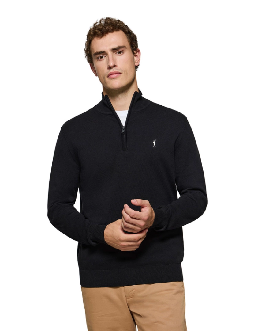 Polo Club - Camisola Homem c/ Ziper