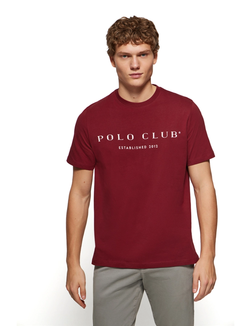 Polo Club - T-Shirt Homem Manga Curta