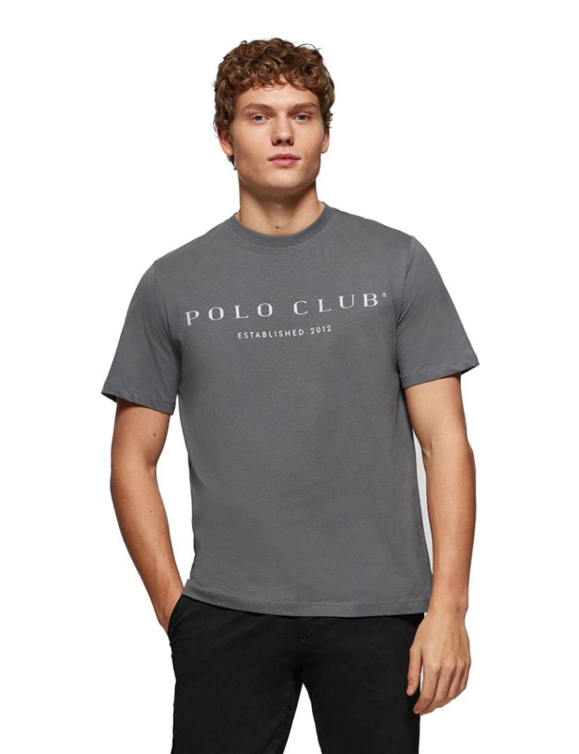 Polo Club - T-Shirt Homem Manga Curta