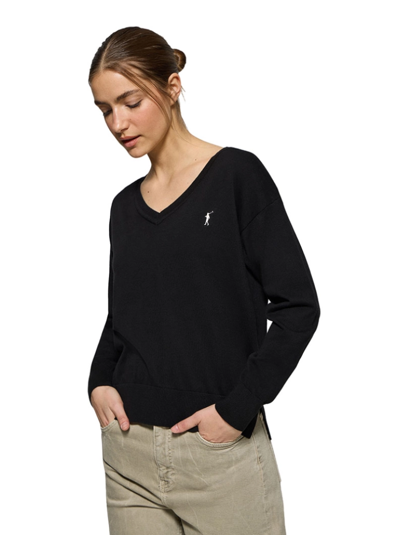 Polo Club - Jersey de Senhora  Preto