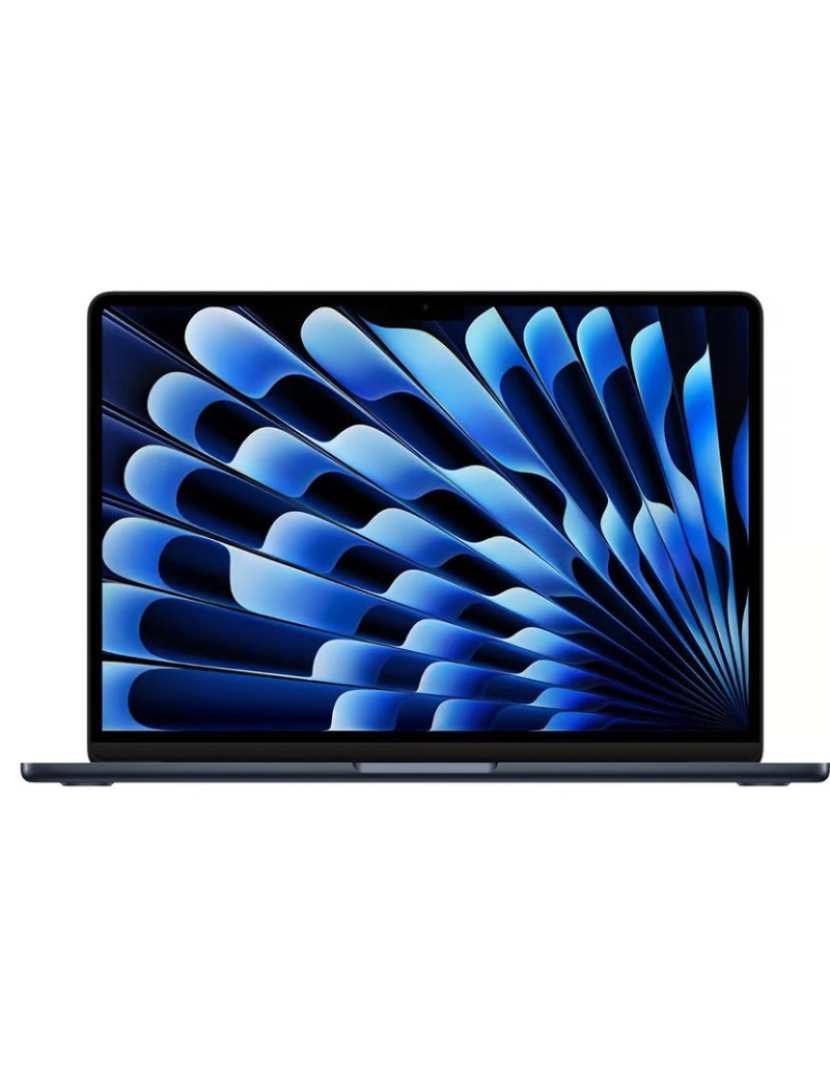 Apple - Apple MacBook Air (13 2024, M3) Midnight Grau A