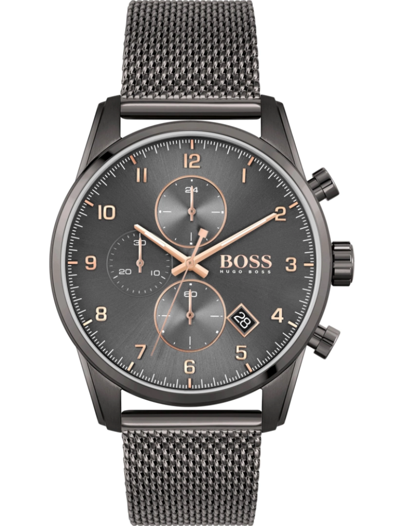 Hugo Boss - Hugo Boss Sky Master Gun Metal Negro